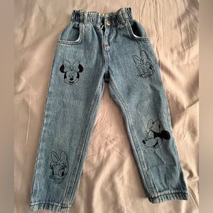 Zara Kids Disney mom jeans